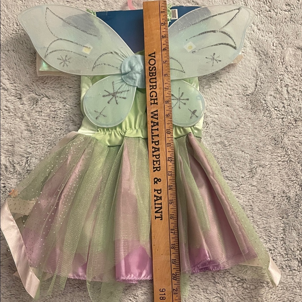 Fairy Costume for Kids - Green and Pink SZ S - Picture 5 of 7